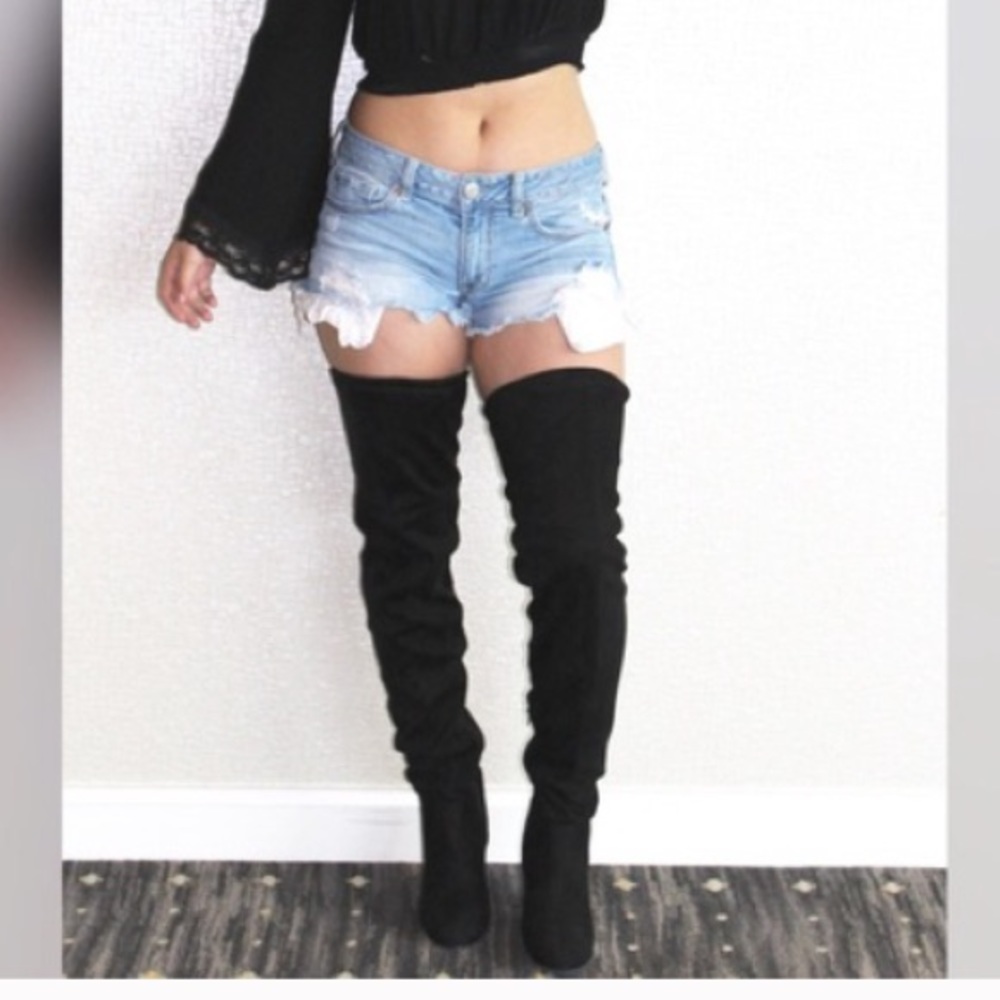 Thigh high boots